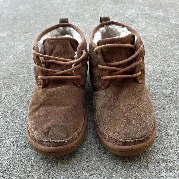 UGG Neumel Classic Fur Lined Suede Lace-Up Chukka Boots Men’s Sz 8 main image 9